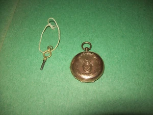 VACHERON GENEVE 8 RUBIS SOLID GOLD 56 ANTIQUE POCKET WATCH WITH KEY-1870-90s - Picture 1 of 11