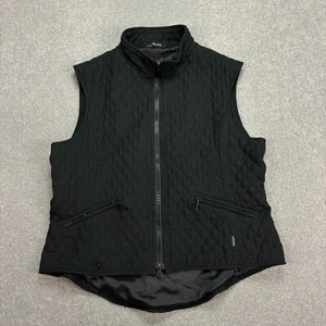 Barbour Jacket Womens Medium Black Gilet Vest Quilted Hunting Country Field Lady - Picture 1 of 11