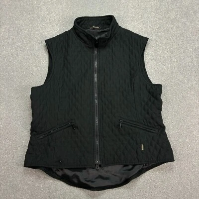 Barbour Jacket Womens Medium Black Gilet Vest Quilted Hunting Country Field Lady - Image 1 of 4