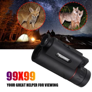 99X99 HD Zoom BAK4 Monoculars Night vision Telescope +LED Flashlight+Laser +Case - Picture 1 of 12
