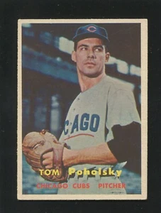 #235 Tom Poholsky, Cubs - 1957 Topps: EX, buen centrado, enfoque 220200e - Imagen 1 de 3
