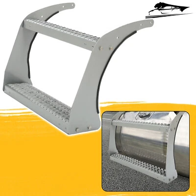 Juego de soportes de paso de tanque de combustible de 26" de aluminio para Peterbilt 579 todos los modelos completos Foto 1 de 4