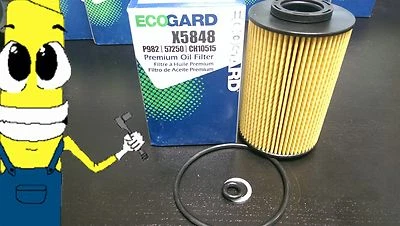 Filtro de aceite premium para Hyundai Genesis V6 V8 2009-2015 OE# 26320-3C30A único Foto 1 de 4