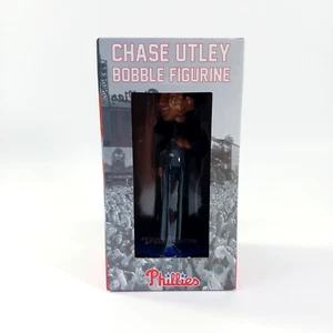 2019 Chase Utley Philadelphia Phillies SGA Bobble Head Figurine NIB World Champs - Picture 1 of 8