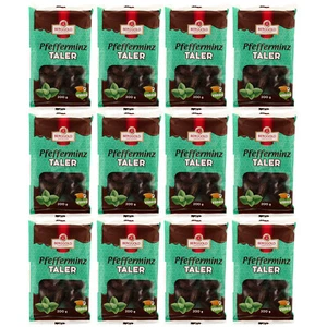 12er Pack Berggold Pfefferminztaler 12 x 200 g - Bild 1 von 4