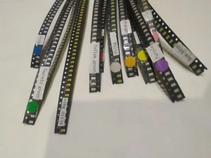 250x 0805 SMD LED - weiß blau rot grün gelb - Leuchtdiode - Picture 1 of 3