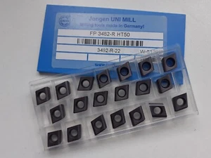 ABVERKAUF! 20 x JONGEN UNI MILL FP 3482-R HT50 WENDESCHNEIODPLATTEN - Bild 1 von 1