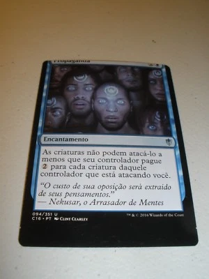 MTG Magic Miscut Misprint Sheet Edge Propaganda x1 Commander 2016 NM - Image 1 of 2
