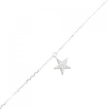 Authentic STAR JEWELRY Star Diamond Bracelet 0.02CT  #260-006-127-0381