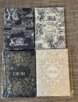 Set of 4 Dior novelty Notebook VIP DIOR Authentic Limited from Japan NEW - Image 1 of 2