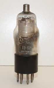 1 x Valvola SPA Cossor 13 Vintage, Tubo Aspirazione - Foto 1 di 5