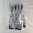 SILICONE GLOVES Heat Resistant Hot Oven Barbecue Gray-Blue Size 10 Wahoo LANON