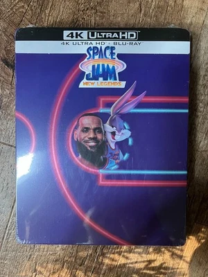 Space Jam: A New Legacy w. Steelbook (4K UHD + Blu-ray, EU Import, Region Free) - Image 1 of 4