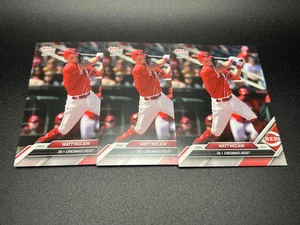 Matt Mclain 2024 Topps NOW ROAD TO OPENING DAY REDS #OD-213 LOT OF 3 CARDS - Bild 1 von 1