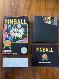 Pinball - Nintendo NES - OVP - Anleitung