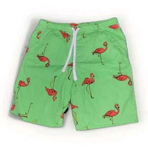 Hollywood The Jean People Shorts Cotton All Over Pink Flamingo Print Mens M - Picture 1 of 4