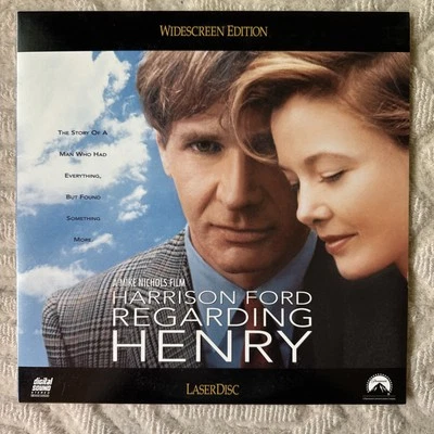 Regarding Henry Widescreen Extended Play Laserdisc LD Harrison Ford - Image 1 of 3