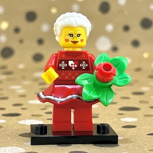 LEGO Shop exklusiv - BAM Weihnachten 2025 - Frau Weihnachtsmann roter Rock Minifigur - Bild 1 von 7