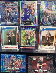 (11) Michael Penix Jr. Rookie Cards Lot (Falcons) Optic #279 Shock, Silver👌 - Bild 1 von 9