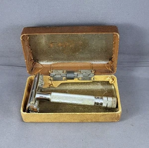 Navaja de seguridad Gillette 1941 Ranger Tech - con estuche - ¡limpia! - Imagen 1 de 11