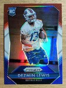2015 Panini Prizm Prizms Rosso Bianco e Blu #231 Dezmin Lewis - Foto 1 di 2