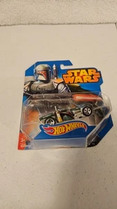 2014 Hot Wheels Character Cars Star Wars #10  BOBA FETT - Picture 1 of 1