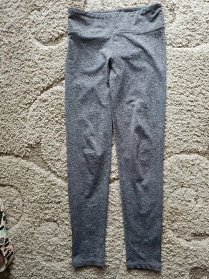 Justice Gris Jaspeado Yoga Atlético Leggings Pantalones Niñas Talla 12 Foto 1 de 4