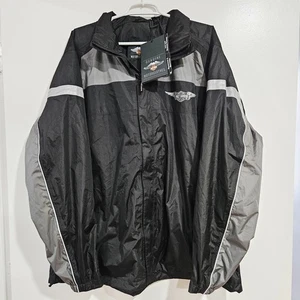 Giacca Impermeabile Harley Davidson • Full Speed Uomo XL • Riflettente 92336 Nuova con etichette - Foto 1 di 8