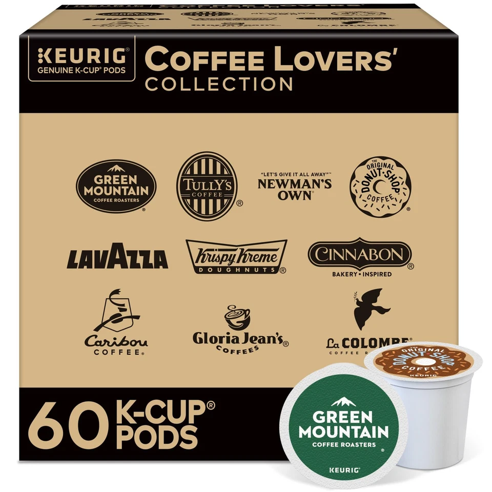 Keurig Coffee Lover's Collection Variety Pack Keurig Single Serve K-Cup Pods...