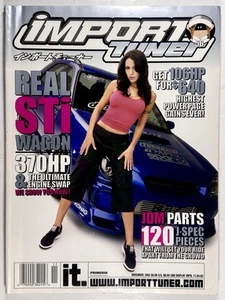 Import Tuner Magazin 11/2003 November 2003 JDM Turbo STI Altezza IS MR2 Eclipse - Bild 1 von 7