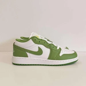 Air Jordan 1 Low SE (GS) Big Kids/Grade School 'Chlorophyll' (HF4779-100) - Picture 1 of 11