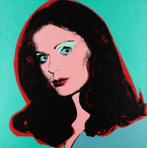 ANDY WARHOL Poster or Canvas Print "Scandinavian Beauty" - Picture 1 of 1