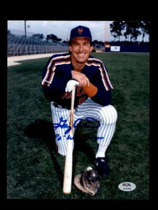 Gary Carter PSA DNA Signed 8x10 Photo Autograph Mets - Picture 1 of 2