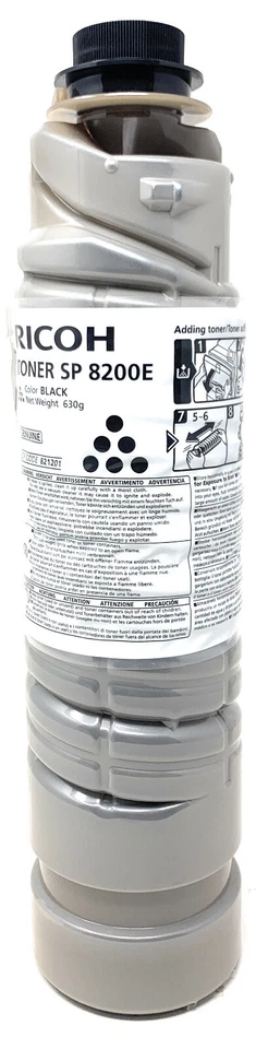 Ricoh 821201 820079 SP 8200E Original Toner for Aficio SP 8200DN [a box] - Image 1 of 1