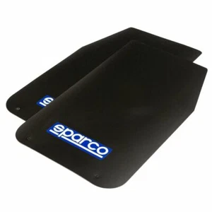4 Sparco schwarzes Logo Rallye Kotflügel Auto außen - universelle Passform - Bild 1 von 2