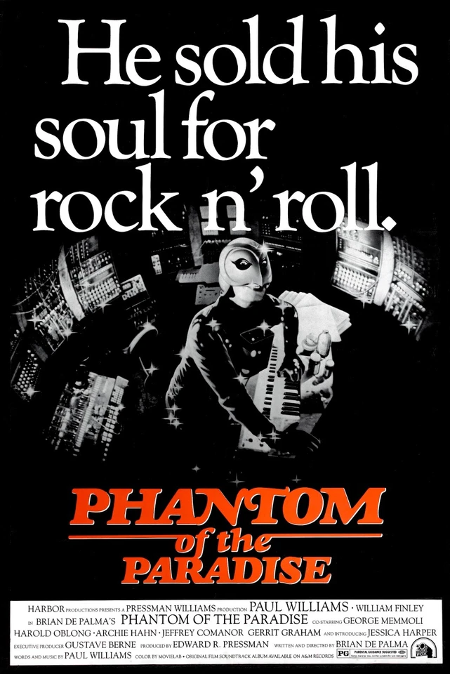 Phantom Of The Paradise movie poster print (c) - 11 x 17 inches - Brian De Palma