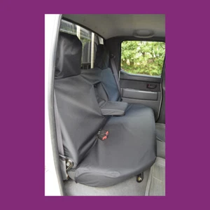 Fundas traseras traseras negras para Ford Ranger 2006-2011 doble cabina impermeables - Imagen 1 de 2