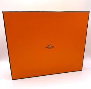 Authentic Hermes Paris EMPTY Gift Box Luxury Home Decor 9x7.2x1.8 in - Picture 1 of 6