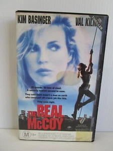 The Real McCoy, Kim Basinger, Val Kilmer, VHS Tape, Vintage Video, Movie M, 1993 - Picture 1 of 4