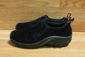 Merrell Men's Jungle Moc Black Suede Shoe Sz 9.5M {SJ-875]
