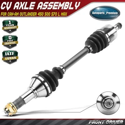 Conjunto de eixo dianteiro driver LH CV para Can-Am Outlander 450 500 570 L MAX 450 4X4 - Imagem 1 de 4
