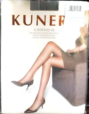 Kunert Eldorado 20 Tights Transparent Matt Size II 40-42 Color Nebel - Bild 1 von 2