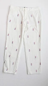 Ruderblazer Herren Gr. 34 NBA weiß Cordhose - Bild 1 von 17