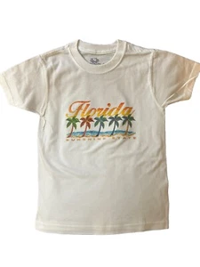 Florida Printed White T-shirts for Kids XS(4-5) - Picture 1 of 2