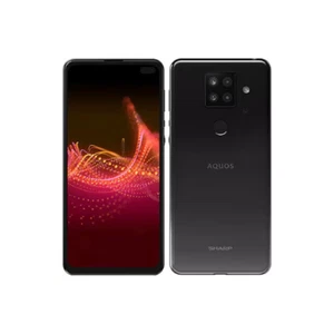 SHARP AQUOS sense4 plus BLACK QUAD 48MP 128GB ANDROID PHONE JAPAN UNLOCKED NEW - Picture 1 of 7