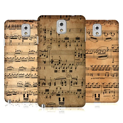 HEAD CASE DESIGNS MUSIC SHEETS HARD BACK CASE FOR SAMSUNG PHONES 2 - Image 1 of 4
