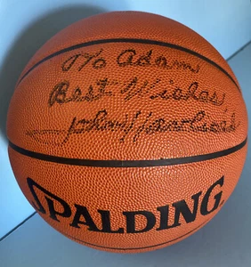 John Havlicek Signed GAME BALL Basketball Spalding Celtics 1984 HOF Holo - Picture 1 of 5
