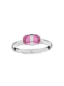 NWB Swarovski Lucent Bangle, Magnetic Closure, Pink, Stainless Steel - 5633628 - Picture 1 of 4
