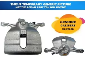 Genuine OEM Fiat Linea Brake Caliper Rear Right Offside 2007-BLACK - Picture 1 of 2