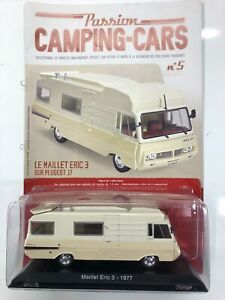 1/43 Le Maillet Eric 3 Sur Peugeot J7 1977 Passion Camping-Cars n°5 Neuf